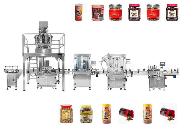 Fully automatic food filling production line